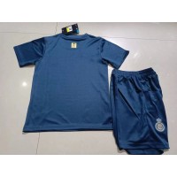 Dětský Fotbalový dres Al-Nassr 2023-24 Venkovní Krátký Rukáv (+ trenýrky)